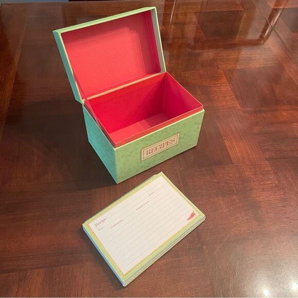 Hallmark Marjolein Bastin Nature's Sketchbook RECIPE BOX, DIVIDERS & CARDS - Picture 9 of 10